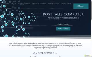 Post Falls Computer website