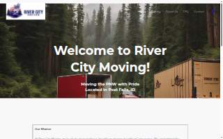 River City Movers website
