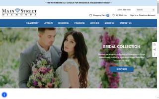 Main Street Diamonds website
