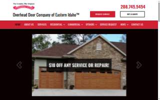Overhead Door Company of Eastern Idaho website