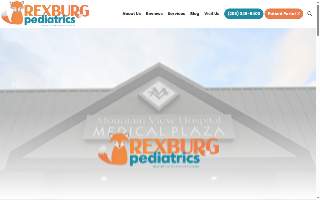 Rexburg Pediatrics website