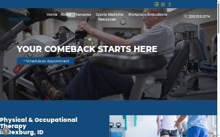 Rexburg Rehabilitation website
