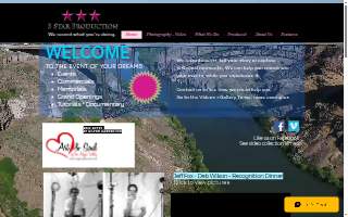 3 Star Production website