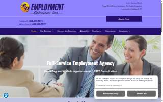 B D Employment Solutions Inc website