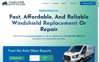 Cascade Auto Glass website