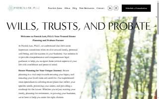 D Parker Law website