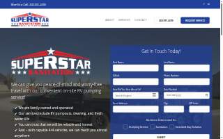 Super Star Sanitation website
