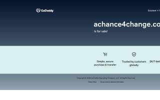 A Chance 4 Change website