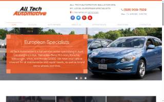 All-Tech Automotive website