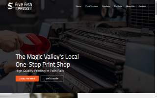 Five Fish Press website