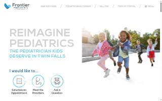 Frontier Pediatric Partners website