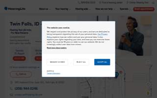 HearingLife of Twin Falls ID website