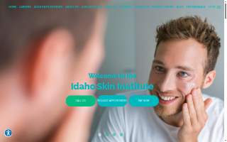 Idaho Skin Institute website