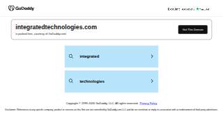 Integrated Technologies website