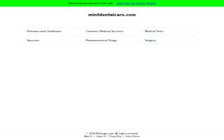 Mint Dental Care of Twin Falls website