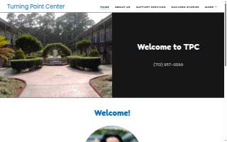 Turning Point Center For Change website