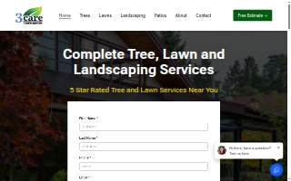 3care Landscapes of Addison website