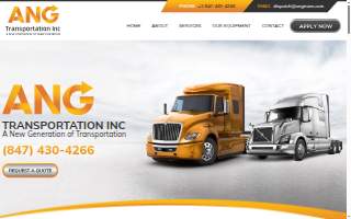 ANG Transportation website