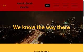 Atomic Bomb Courier website