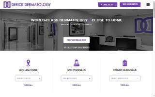 Derick Dermatology - Bartlett of Addison website