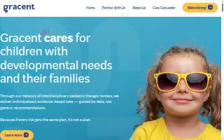 Gracent Pediatric Therapy - ABA Therapy for Autism Missouri City website