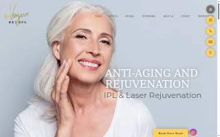 InVogue Med Spa website