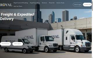 Royal Courier Inc website