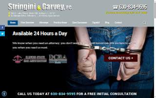 Stringini & Garvey, P.C. of Wheaton website