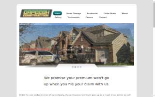 Capeesh Construction website