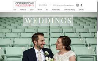 Cornerstone Photography website