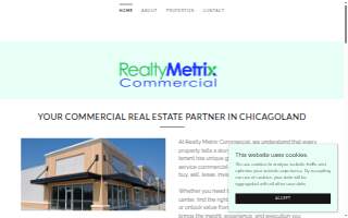 Realty Metrix Commercial website