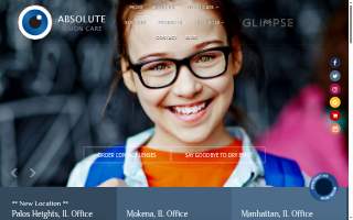 Absolute Vision Care (Palos Heights) website