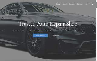 Aj Auto Mechanic Shop website