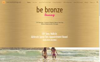 Be Bronze Tanning website