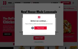 Jimmy John's website