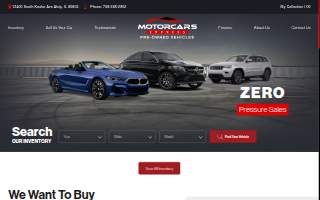 Motorcars Express website