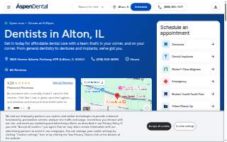 Aspen Dental - Alton website