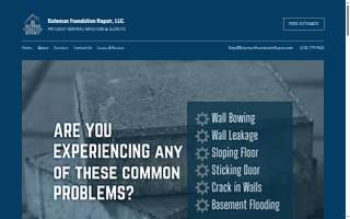 Bateman Foundation Repair, LLC website