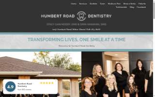 Humbert Road Dentistry of Alton website