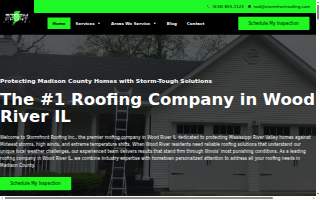 Stormfront Roofing Inc. of Alton website
