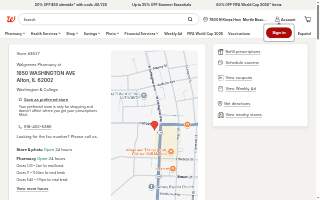 Walgreens Pharmacy of Alton website