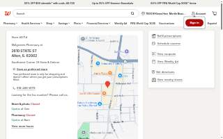Walgreens of Alton website
