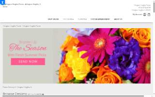 Arlington Heights Florist website
