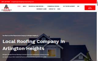 Arlington Heights Promar Roofing website