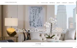 Chicago Design Source website