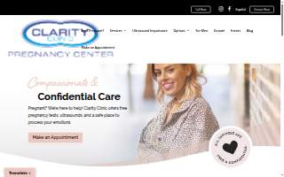 Clarity Clinic Psychiatry & Therapy website