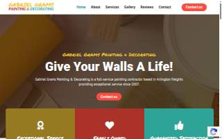 Gabriel Grams Painting & Decorating website