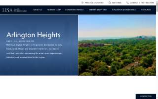 Hand to Shoulder Associates website