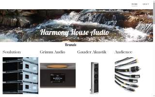 Harmony House Audio website