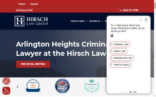 Hirsch Law Group website